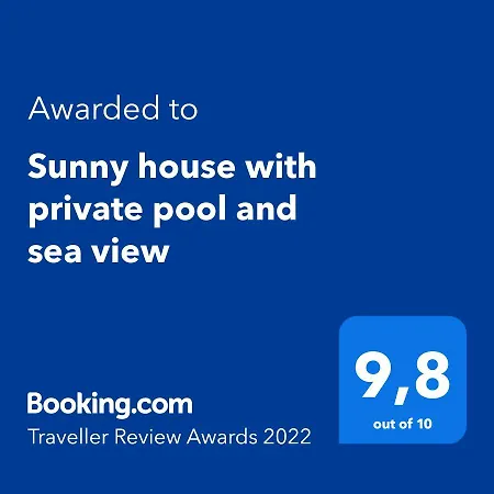 Sunny House With Private Pool And Sea View Адехе